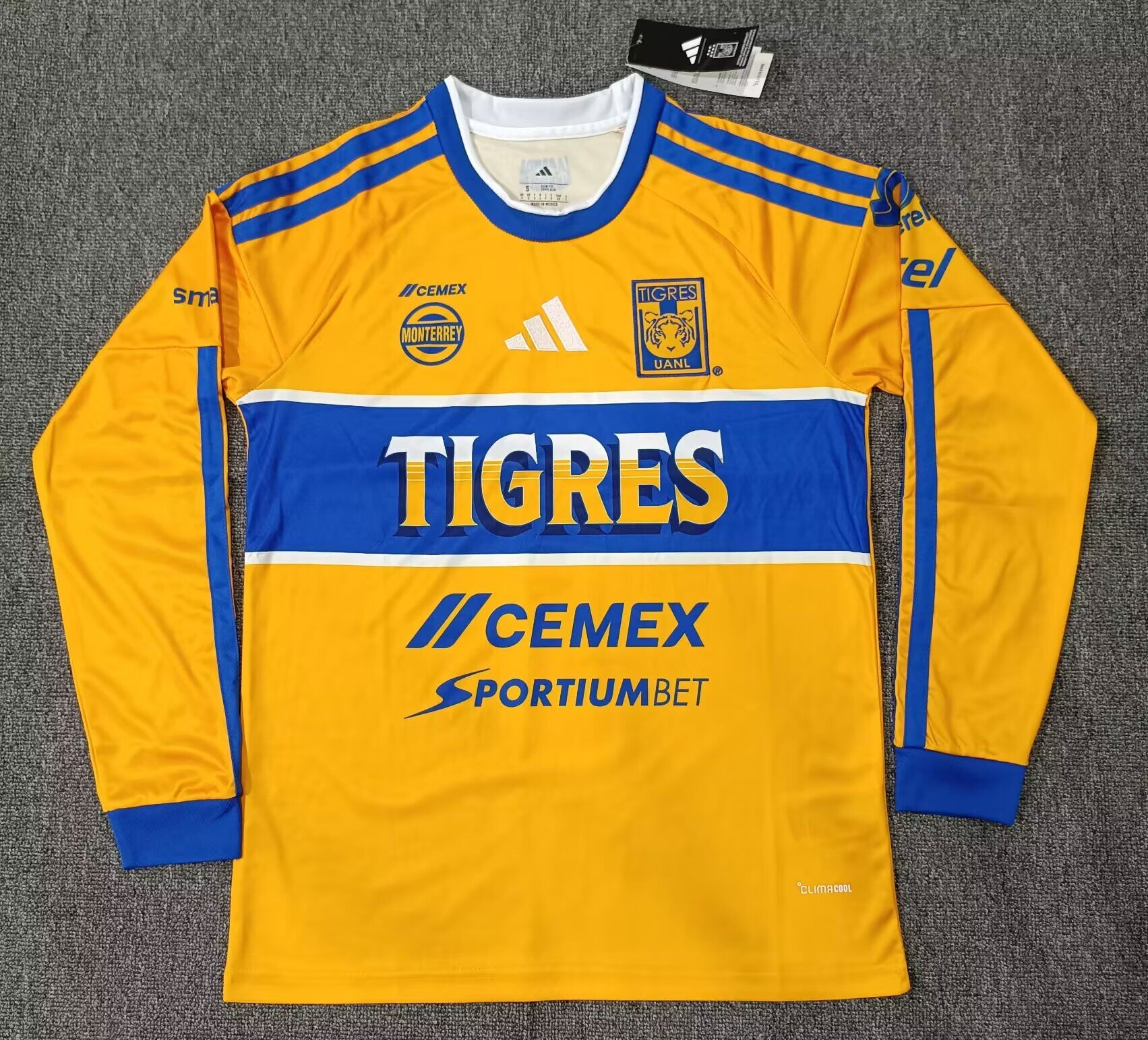 AAA Quality Tigres UANL 26/27 Home Long Soccer Jersey